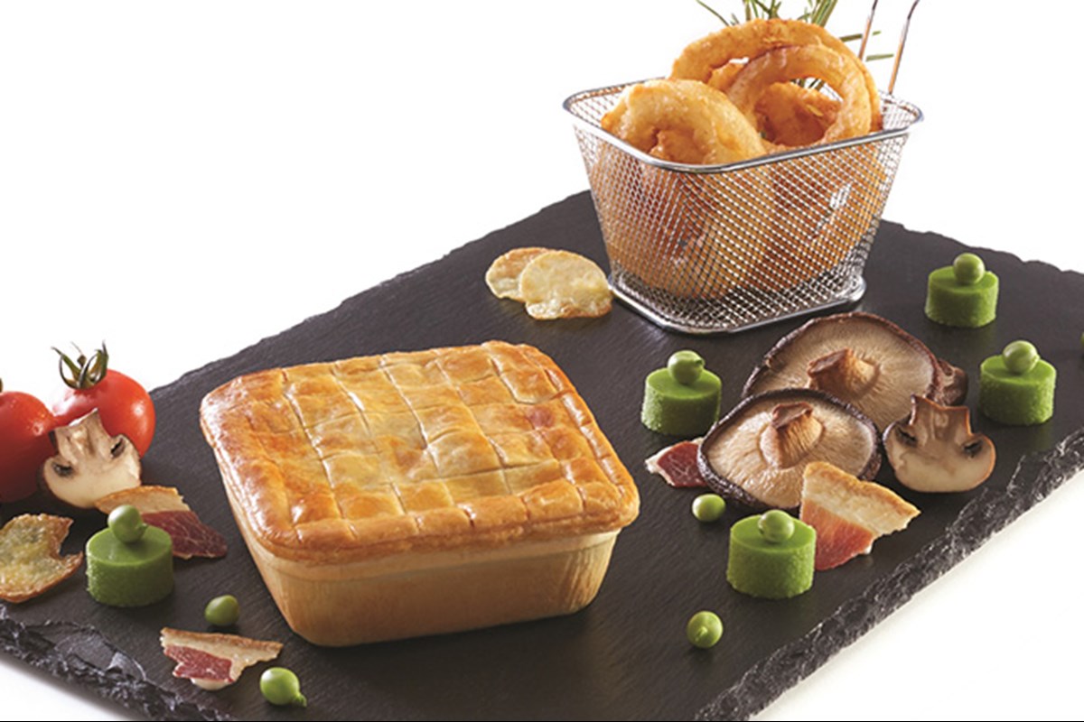 105mm Savoury Square Pie Shell with Puff Pie Top (PBTSQ105)