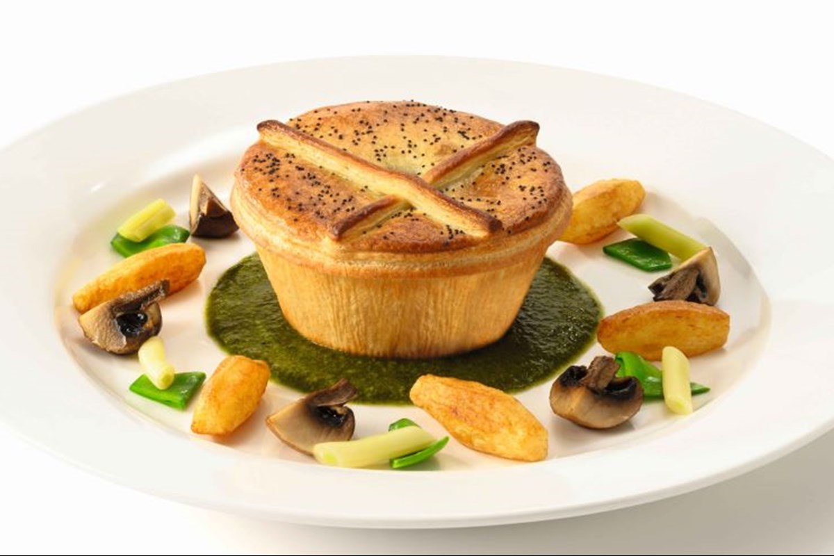 125mm Savoury Pie Shell with Pie Top (PBTD)