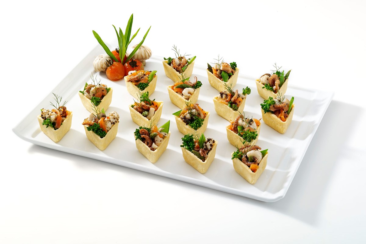 Shell Food Triangular 50mm Triangle Savoury Tartlet Shell (TPB50)