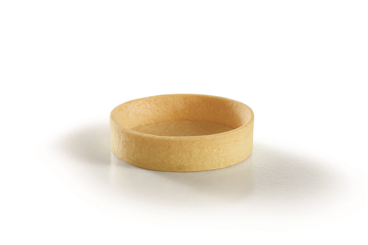 Round Shortbread Shell Ready Bake Baked 80mm Round Butter Shortbread Shell (BSS80) (BSS80)
