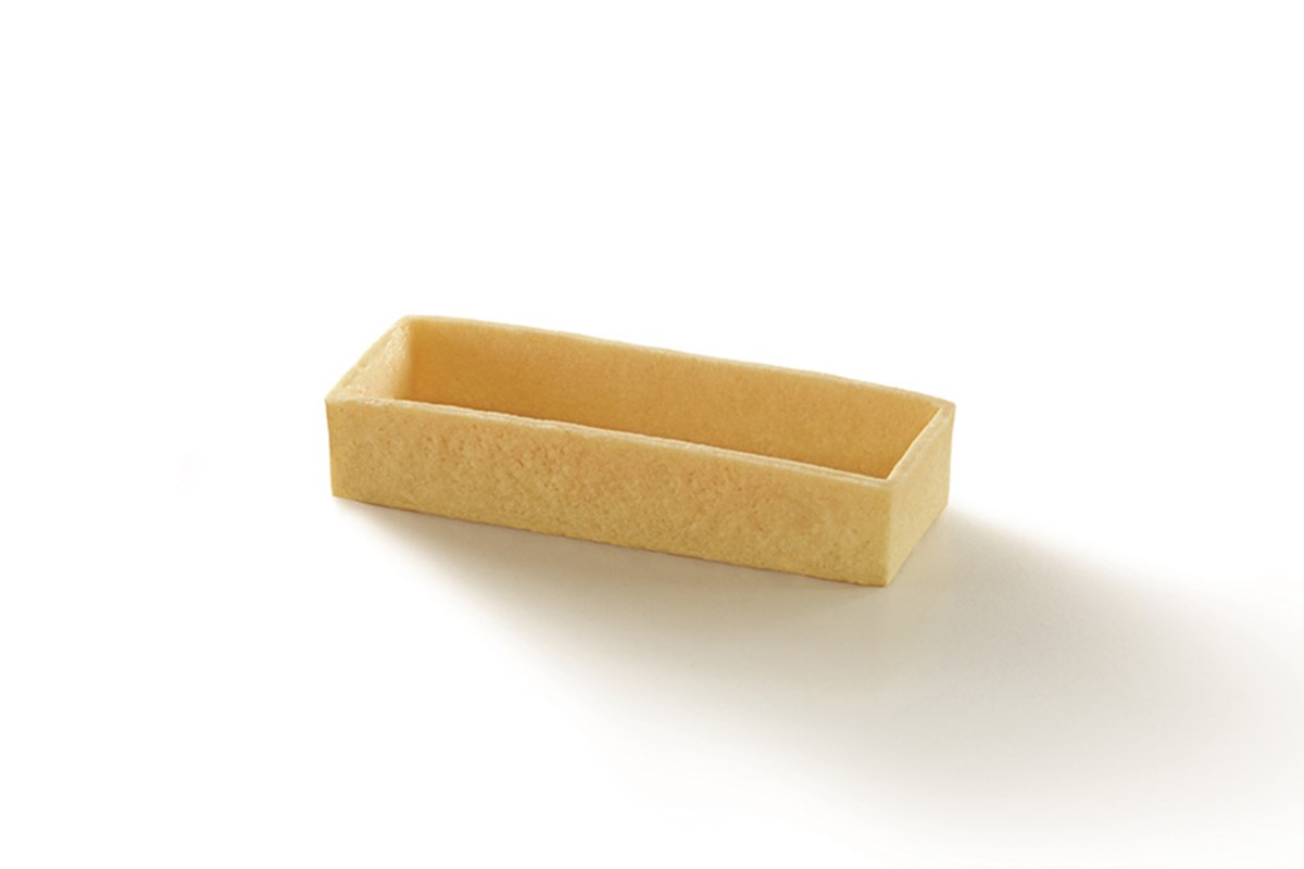 Shortbread Shells Baked 97mm Rectangle Butter Shortbread Shell (BSSR97) (BSSR97)