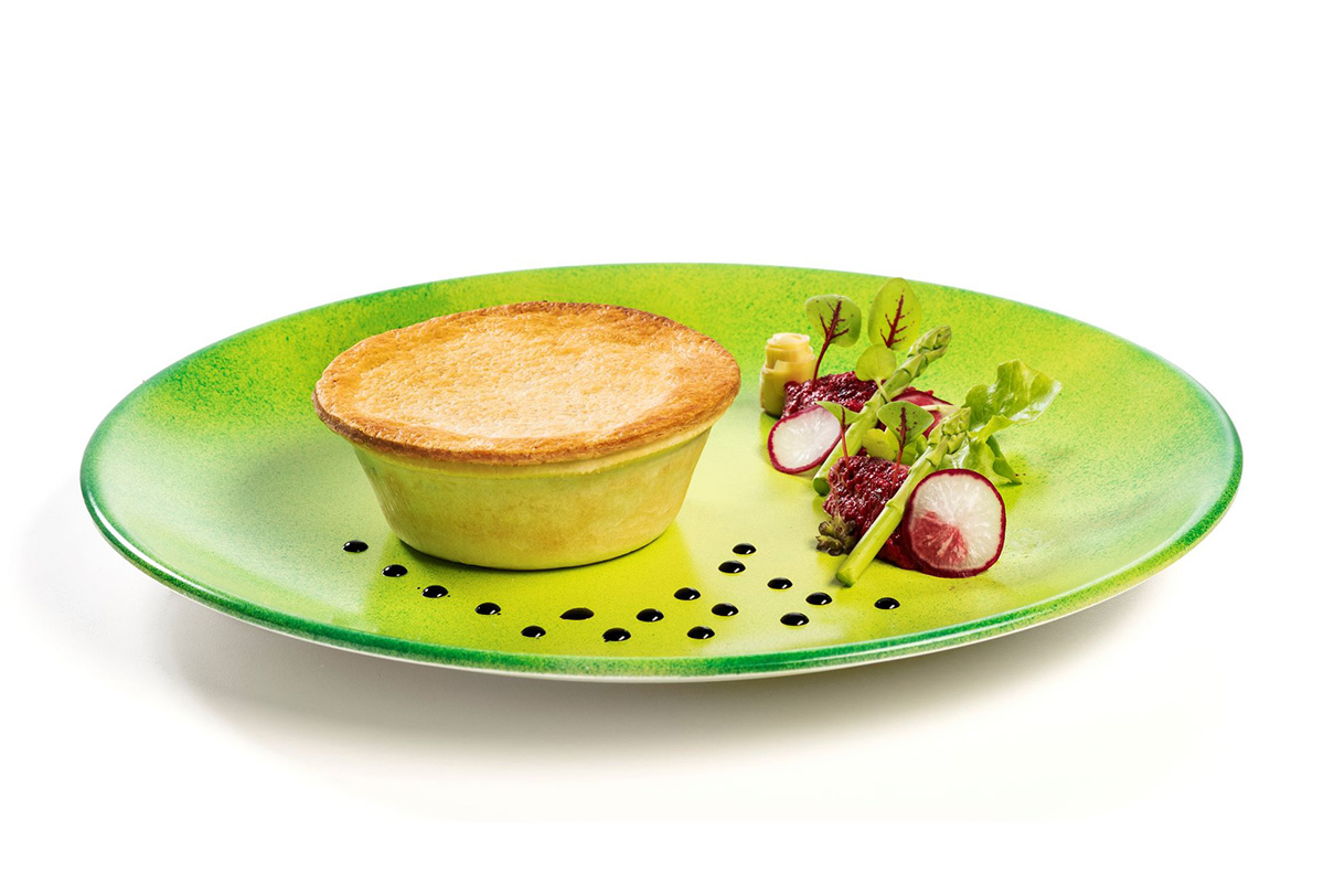 99mm Vegan & Gluten Free Savoury Pie Shell with Pie Top (VGFPBT99)