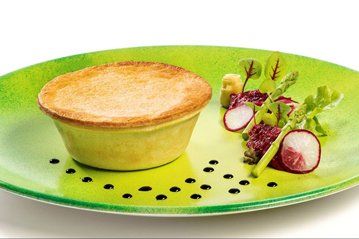 99mm Vegan & Gluten Free Savoury Pie Shell with Pie Top (VGFPBT99)