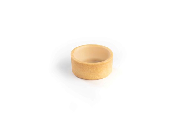 Round Shortbread Shell Ready Bake Baked 100% Butter Sweet Shortbread Pastry Shells