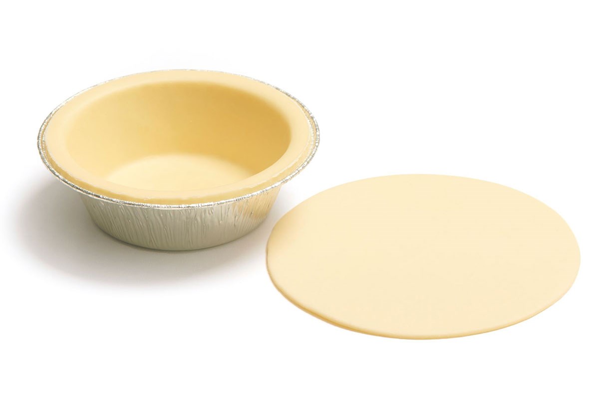 Pie Shell Base 99mm Vegan Savoury Pie Shell with matching Puff Pie Top (VPBT99)